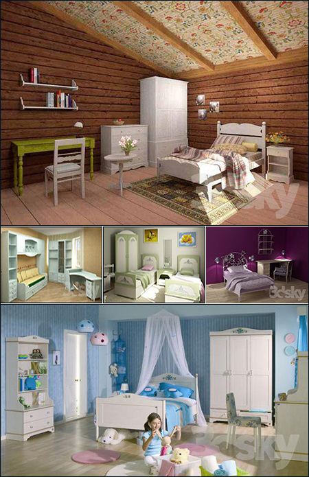 Classic Furniture Childroom Set