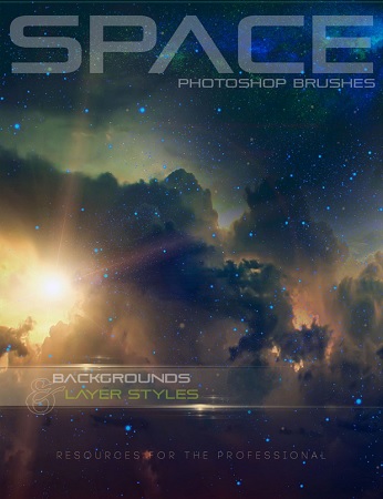 Ron’s Space Brushes Photoshop