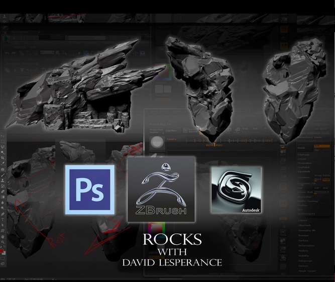 Rock Sculpting Techniques by David Lesperance