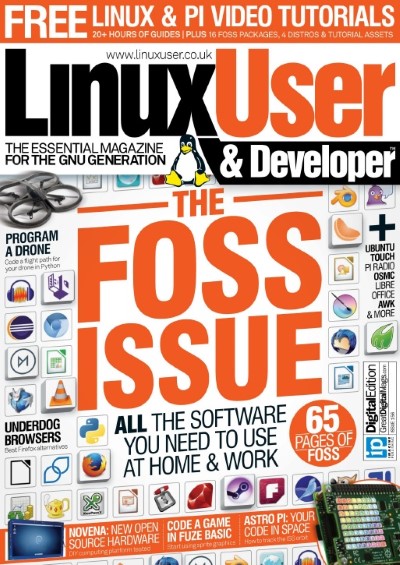 Linux User & Developer &ndash; Issue 156, 2015-P2P