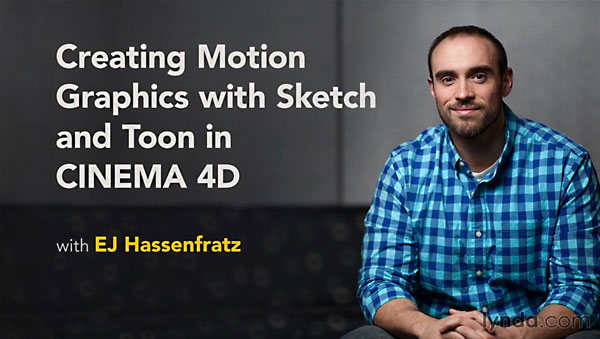 Lynda – Creating Motion Graphics with Sketch and Toon in CINEMA 4D